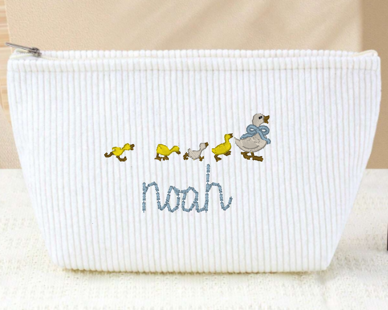 Custom Embroidered Baby Toiletry Pouch