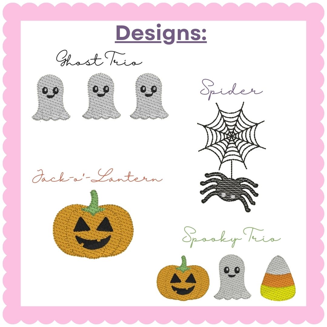 Monogrammed Boo Baskets