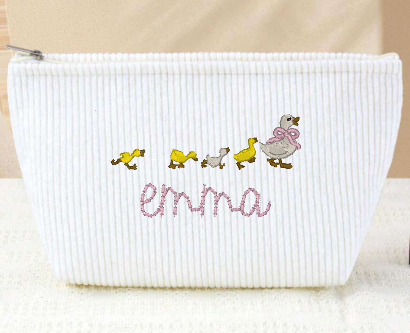 Custom Embroidered Baby Toiletry Pouch