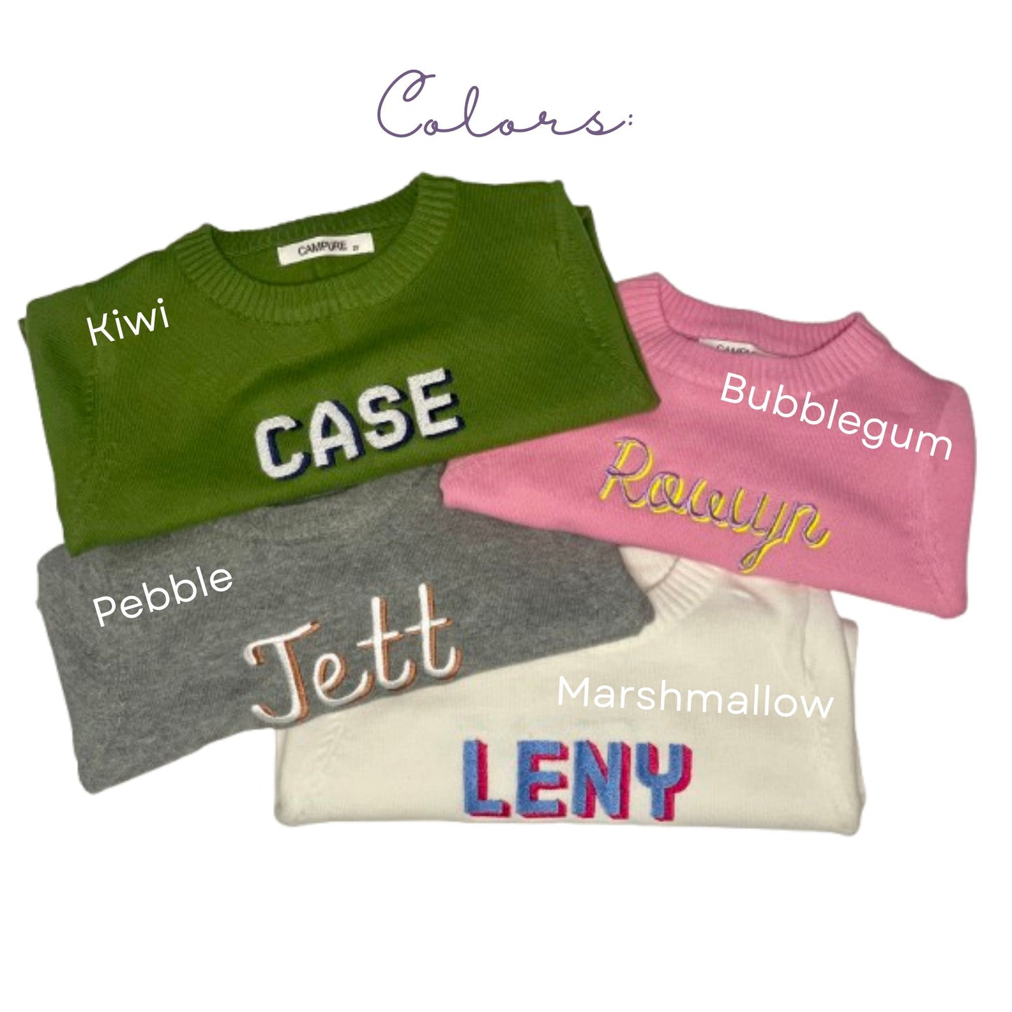 Block Name Sweater