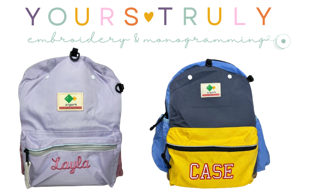 Small Custom Embroidered Backpack – Yours Truly Embroidery