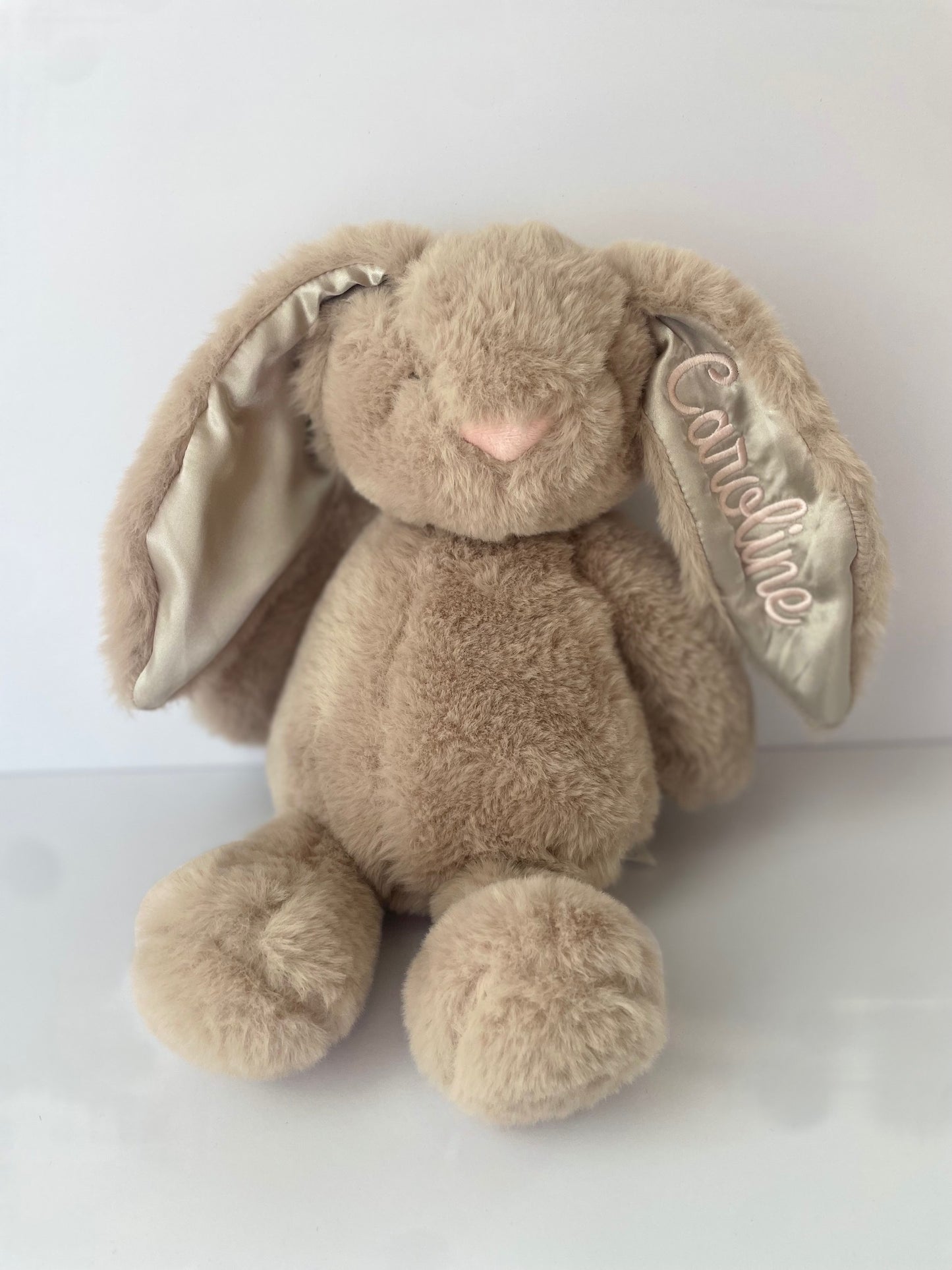Rattle Plush Monogram Bunny