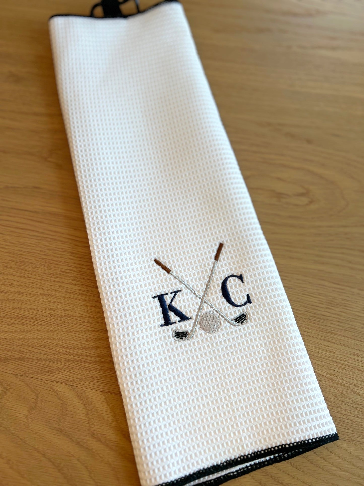 Monogrammed Golf Towel