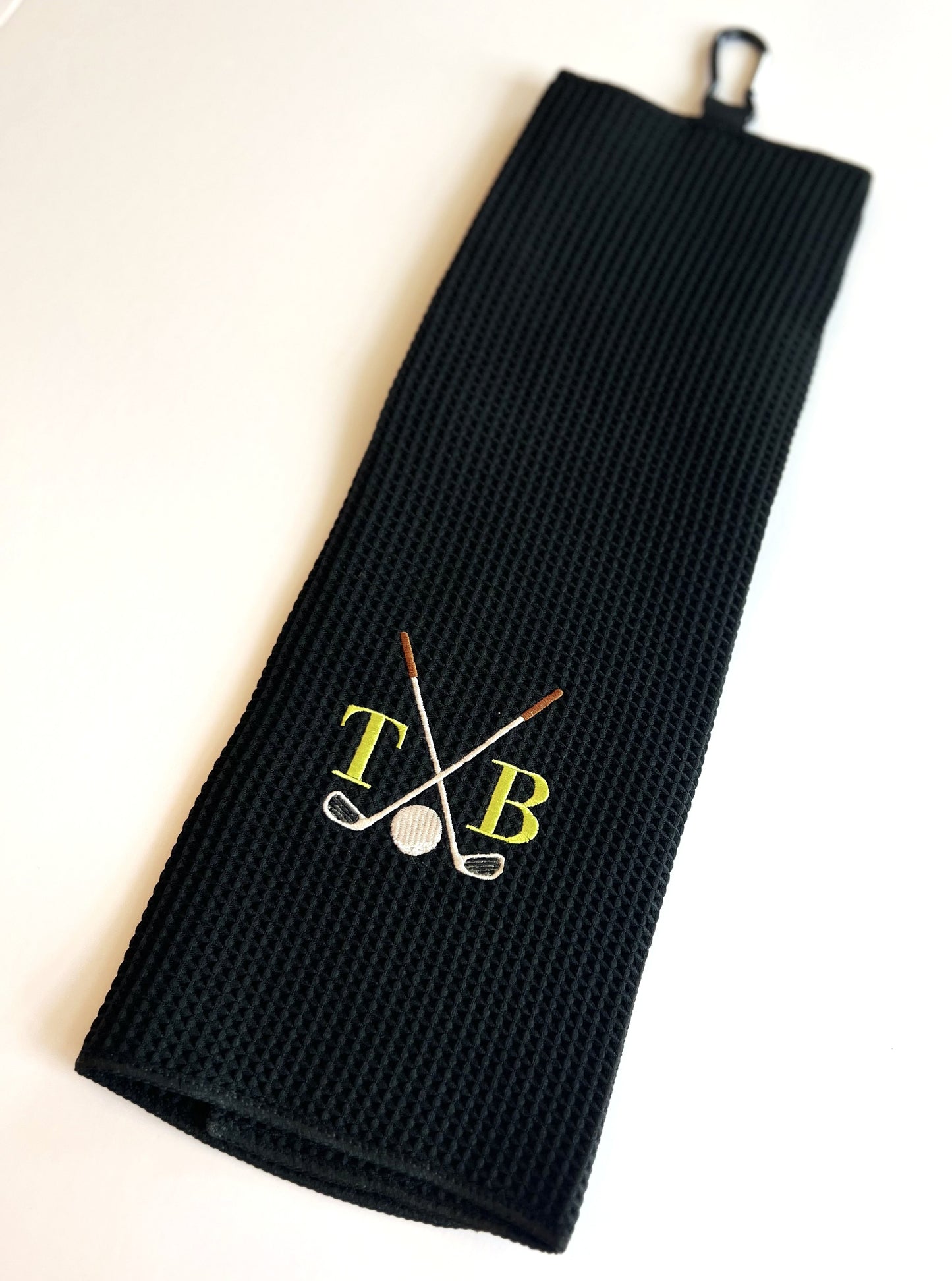 Monogrammed Golf Towel