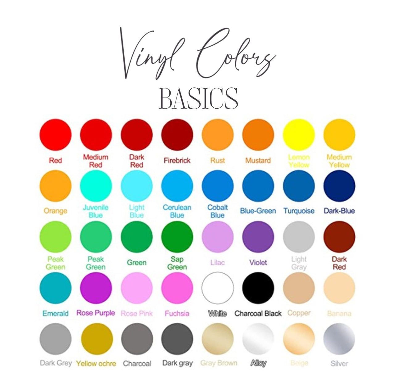 Permanent Vinyl Monogram