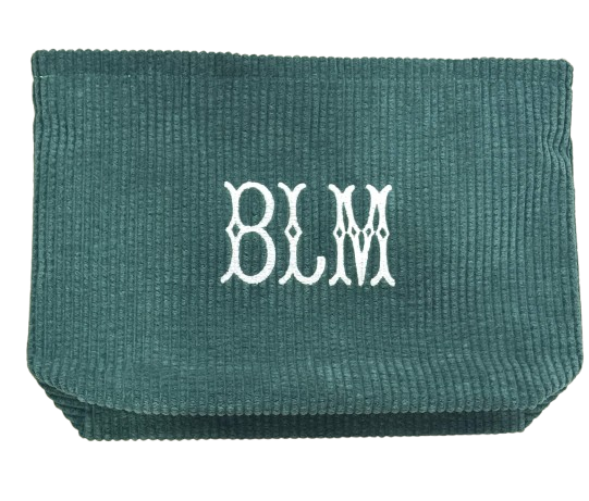 Mahjong Zipper Pouch - Monogram ADD ON (ONLY for Rocky Mountain Mahjong League Members)