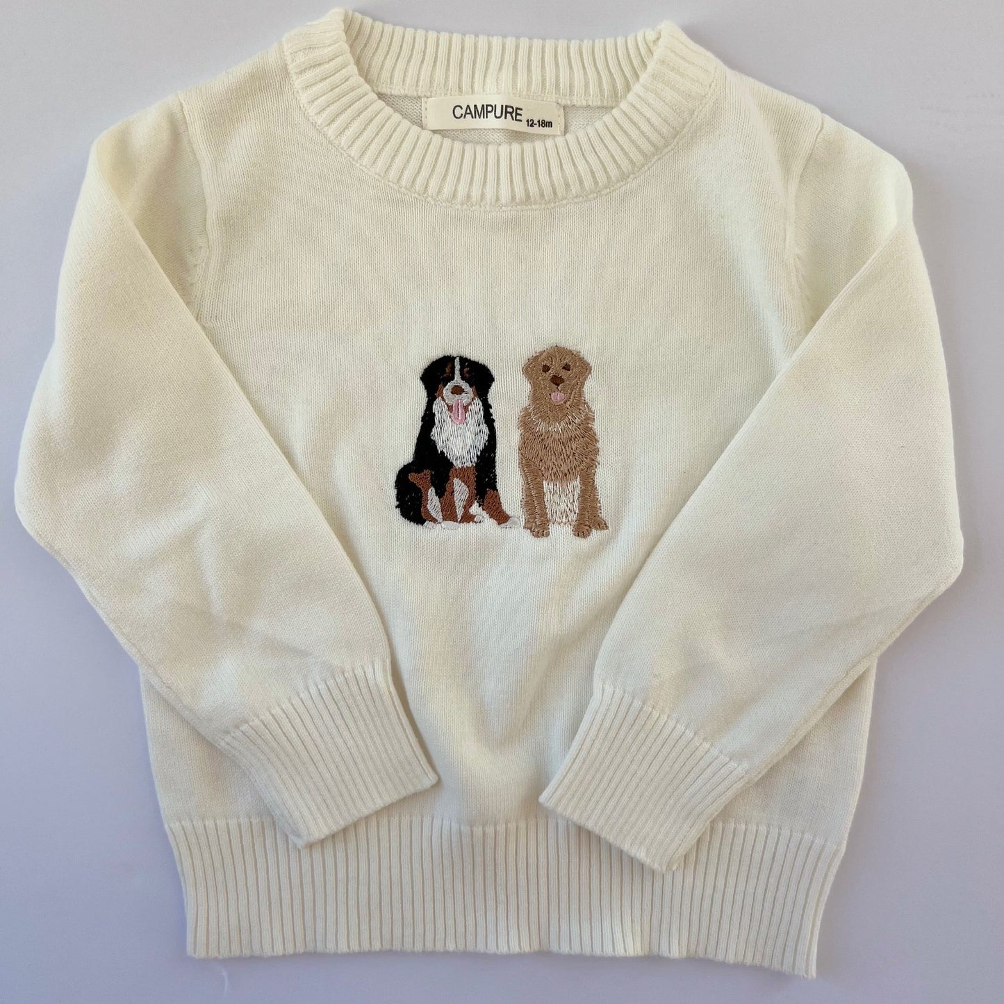 Custom Embroidered Dog Sweater