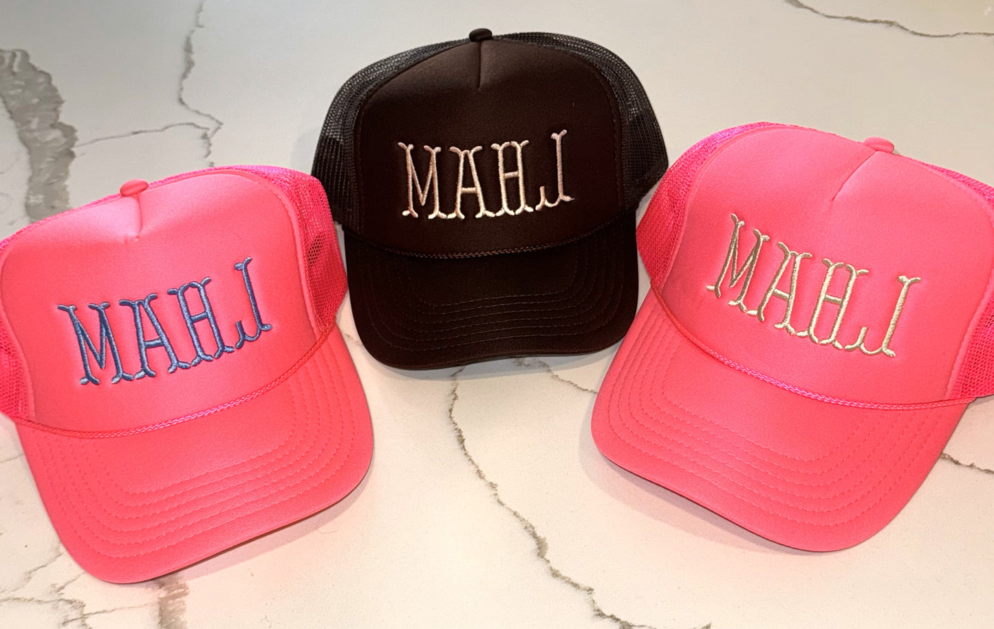 Mahj Hat - Cheers Birdie Bam