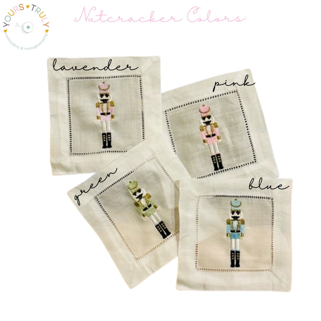 Monogrammed Toddler Nutcracker Sweaters