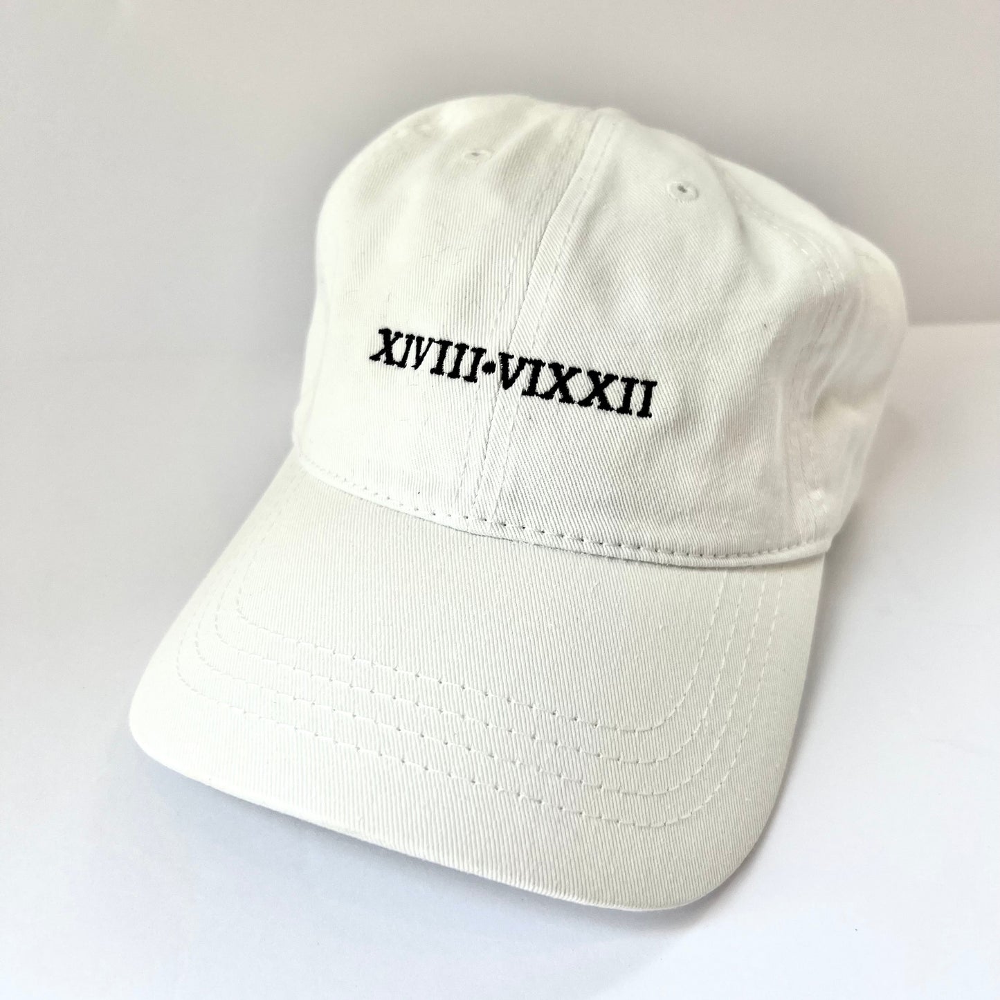 Roman Numerals Dad Cap