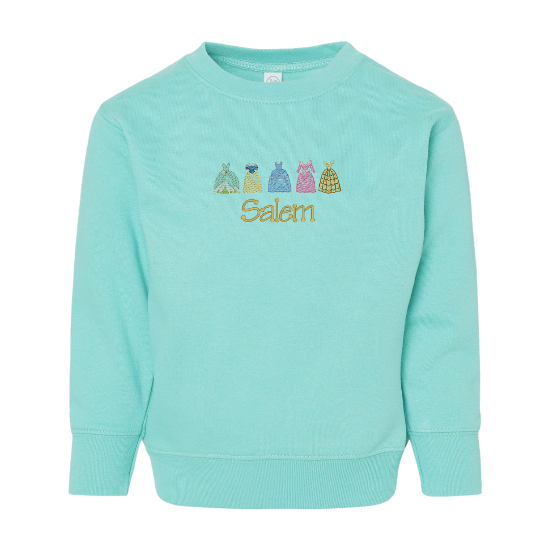 Toddler Princess Name Sweatshirt