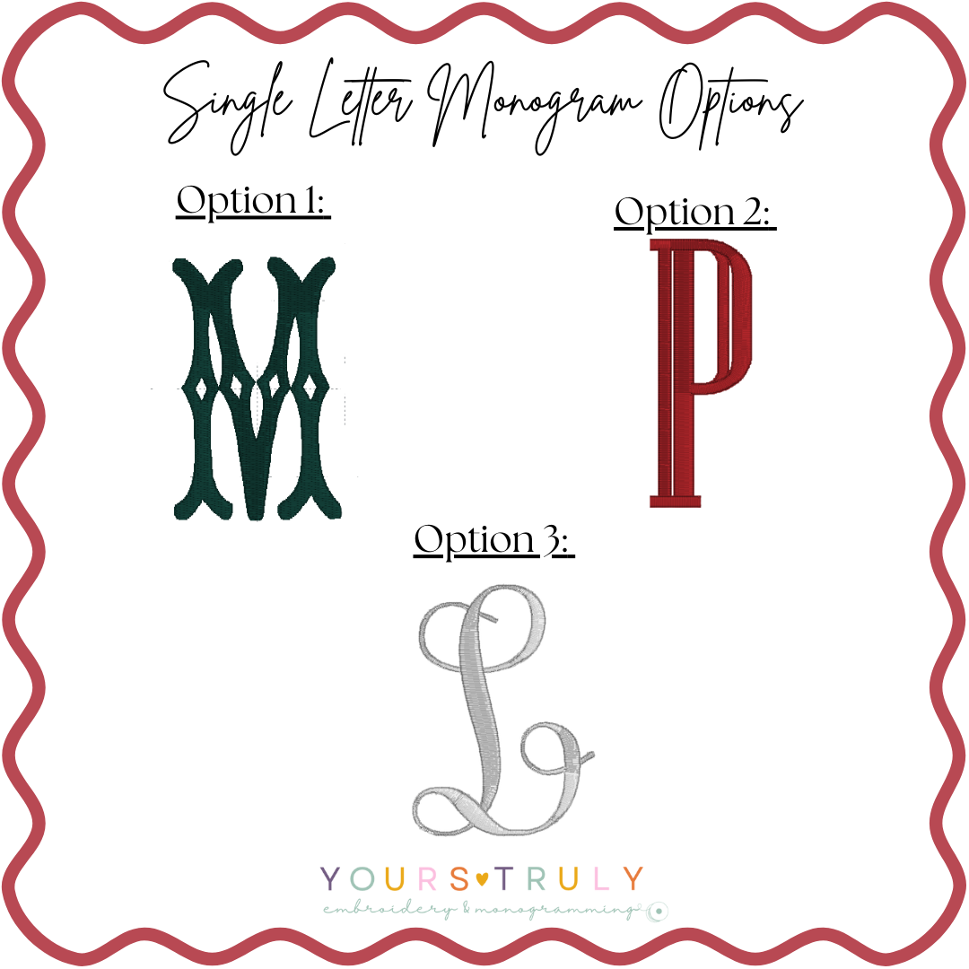 Embroidered Santa Sack