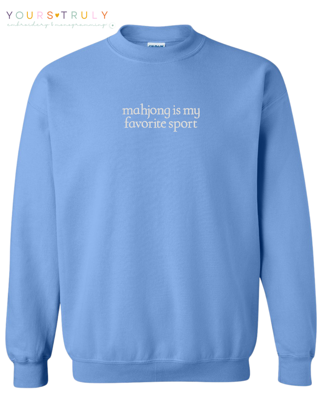 'mahjong is my favorite sport' Sweatshirt