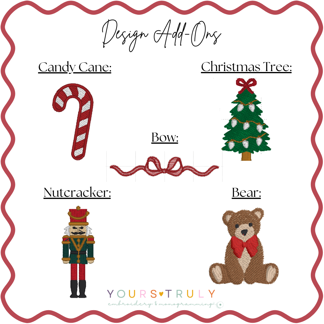 Embroidered Santa Sack