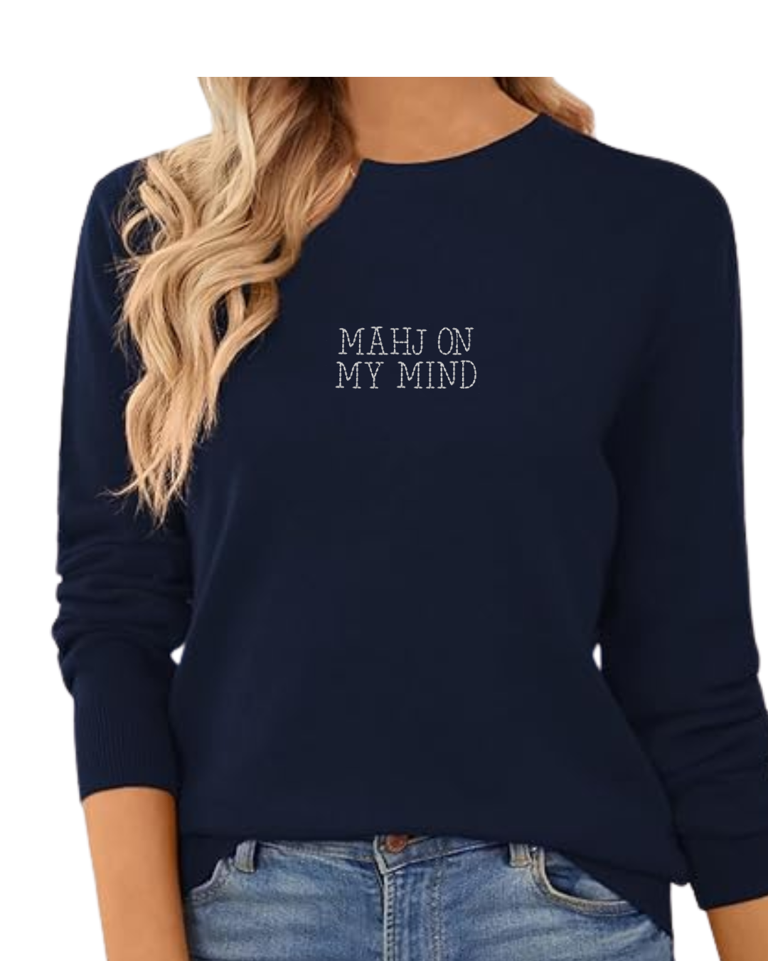 Mahjong Motif Sweater