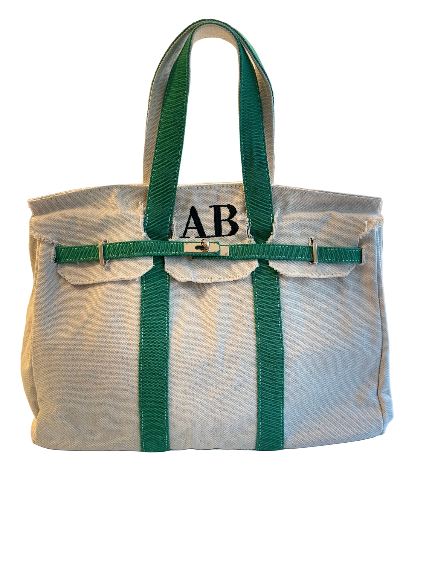 Monogrammed Boatkin Bag