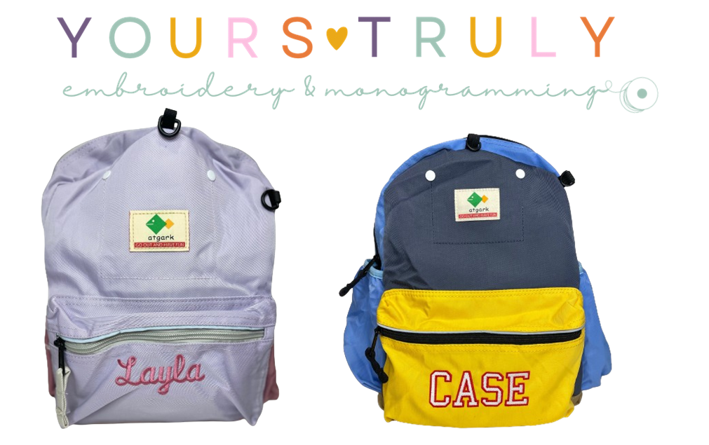 Custom embroidered backpacks sale