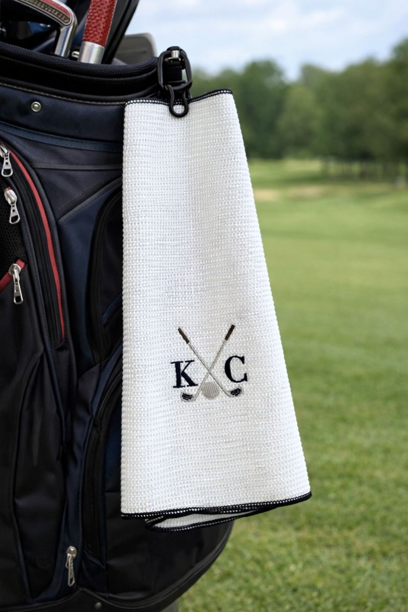 Monogrammed Golf Towel