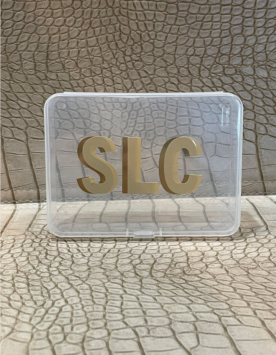 Permanent Vinyl Monogram