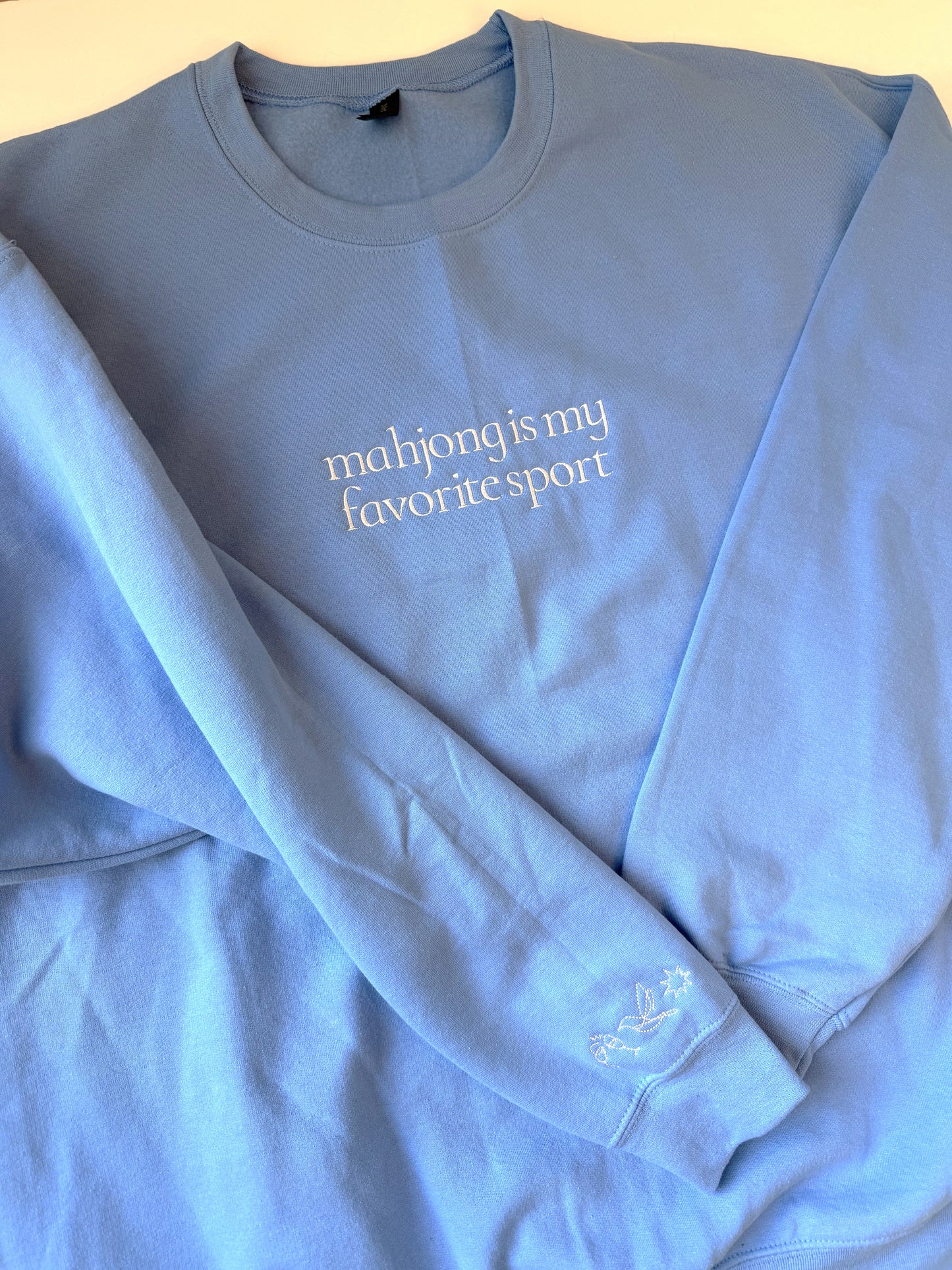 'mahjong is my favorite sport' Sweatshirt
