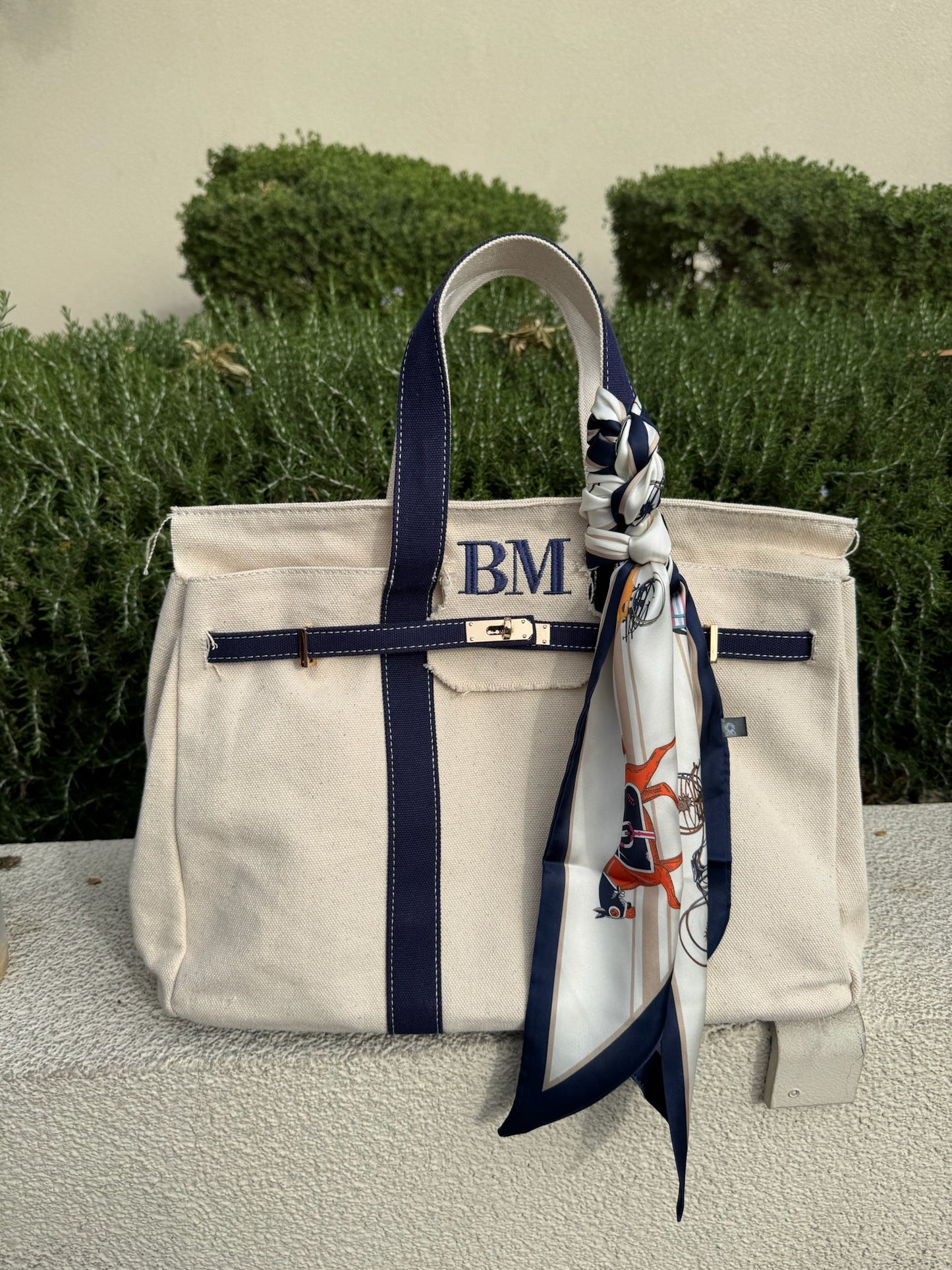 Monogrammed Boatkin Bag